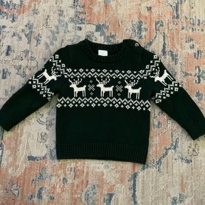 Edgehill Collection Boys Baby Toddler Green Sweater